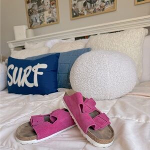 Pink Suede Birkenstock